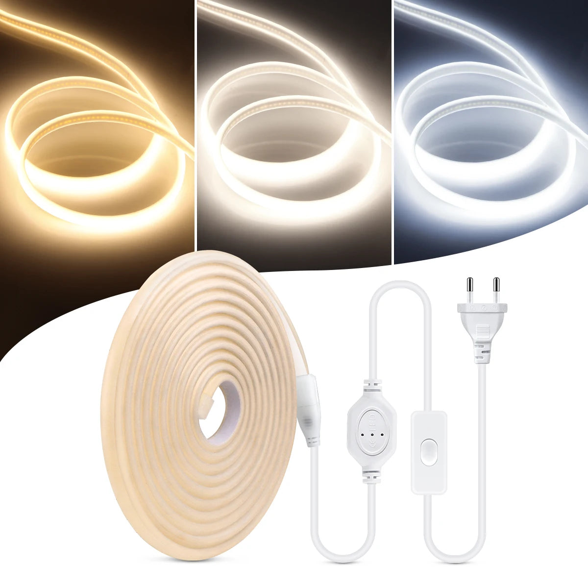 Fita de LED Strip Flexível Impermeável