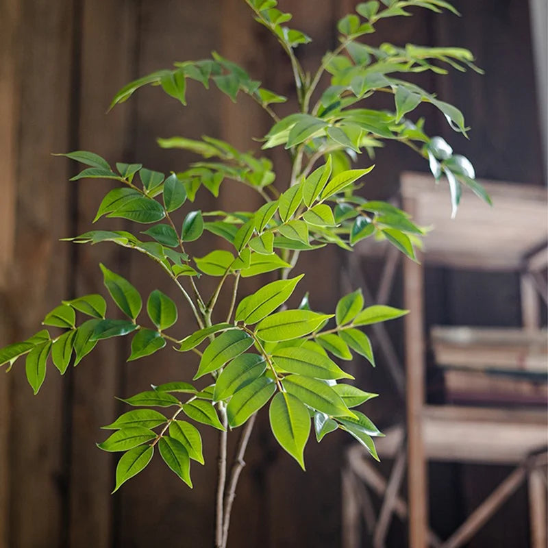 Grande ramo artificial de ficus