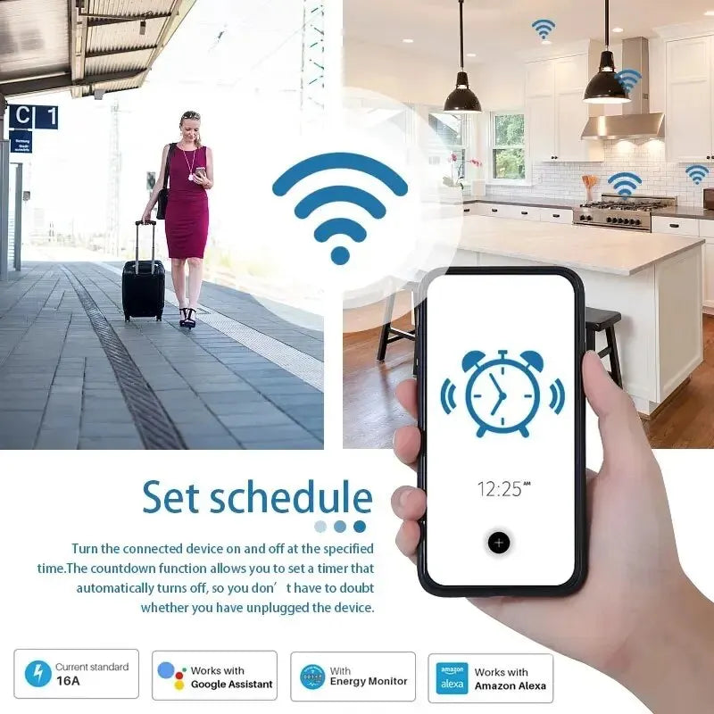 Smart Plug WiFi com Monitoramento de Energia